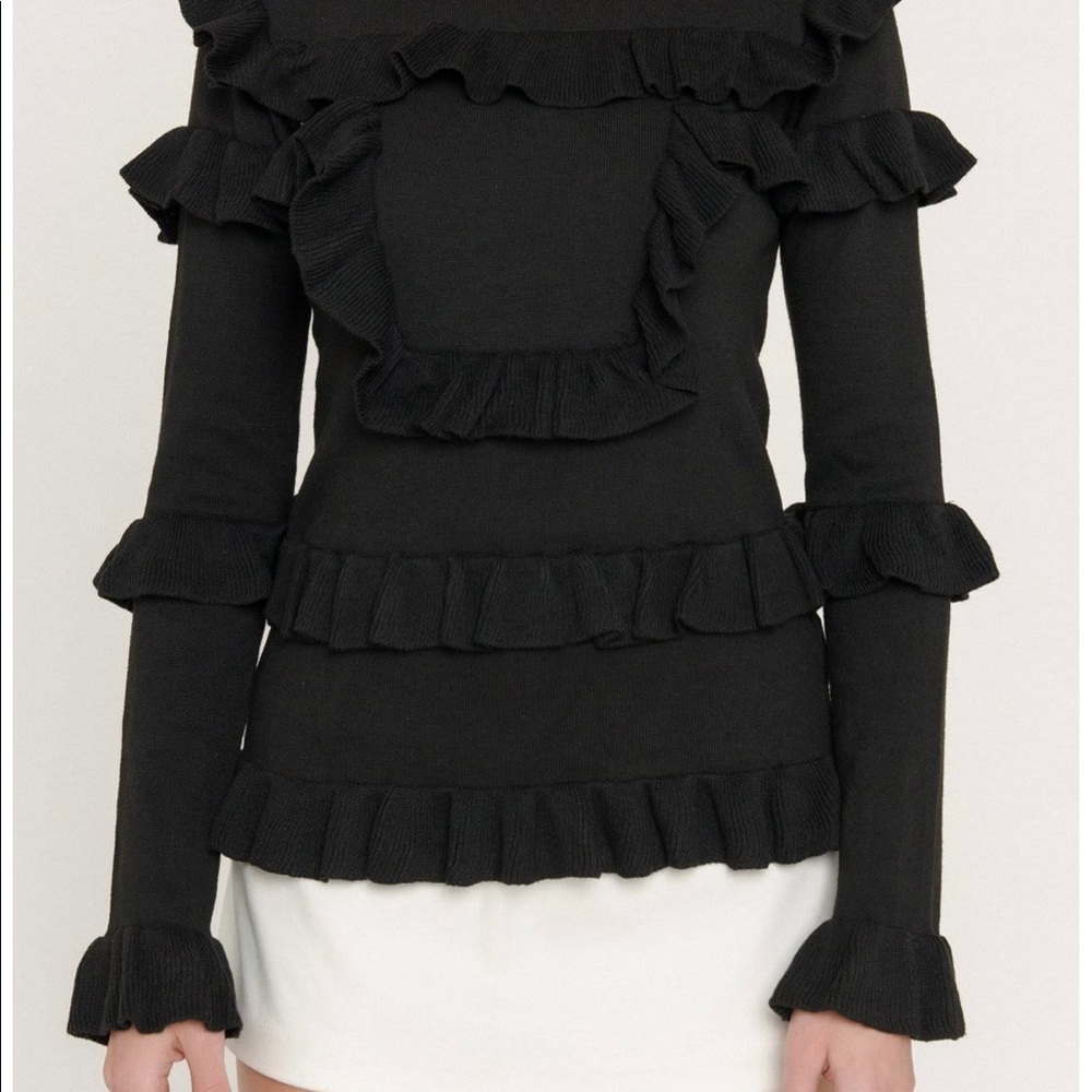 New Endless Rose ruffle sweater - Picture 9 of 12